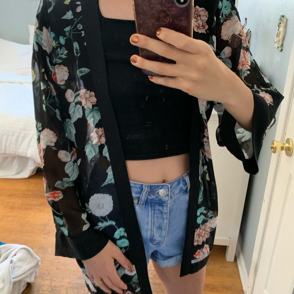 Floral Kimono Cardigan!